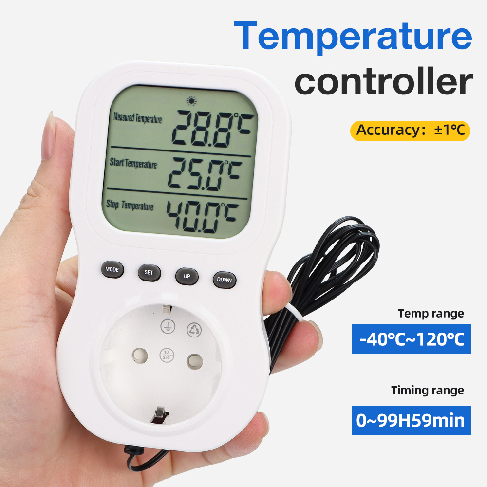 Wifi Thermostat - Smart Thermostat LCD Digital Timer Socket