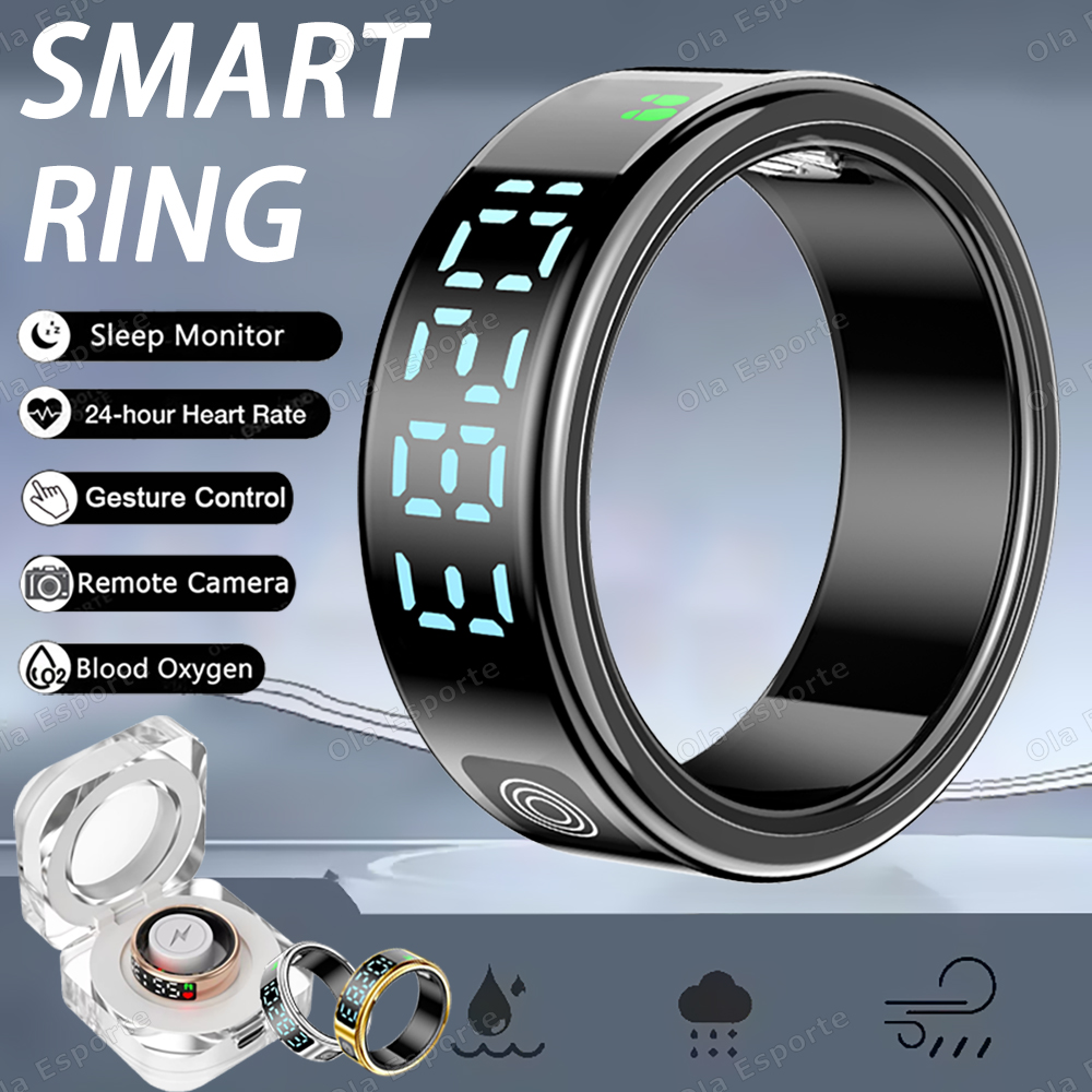Smart Home Trainer - SR08 Smart Ring with Charging Box