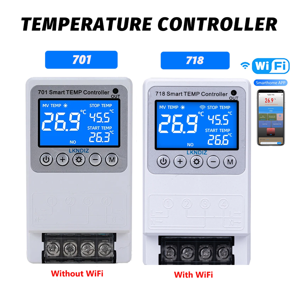 Wifi Thermostat - Temperature Smart WIFI Controller Constant Thermostat
