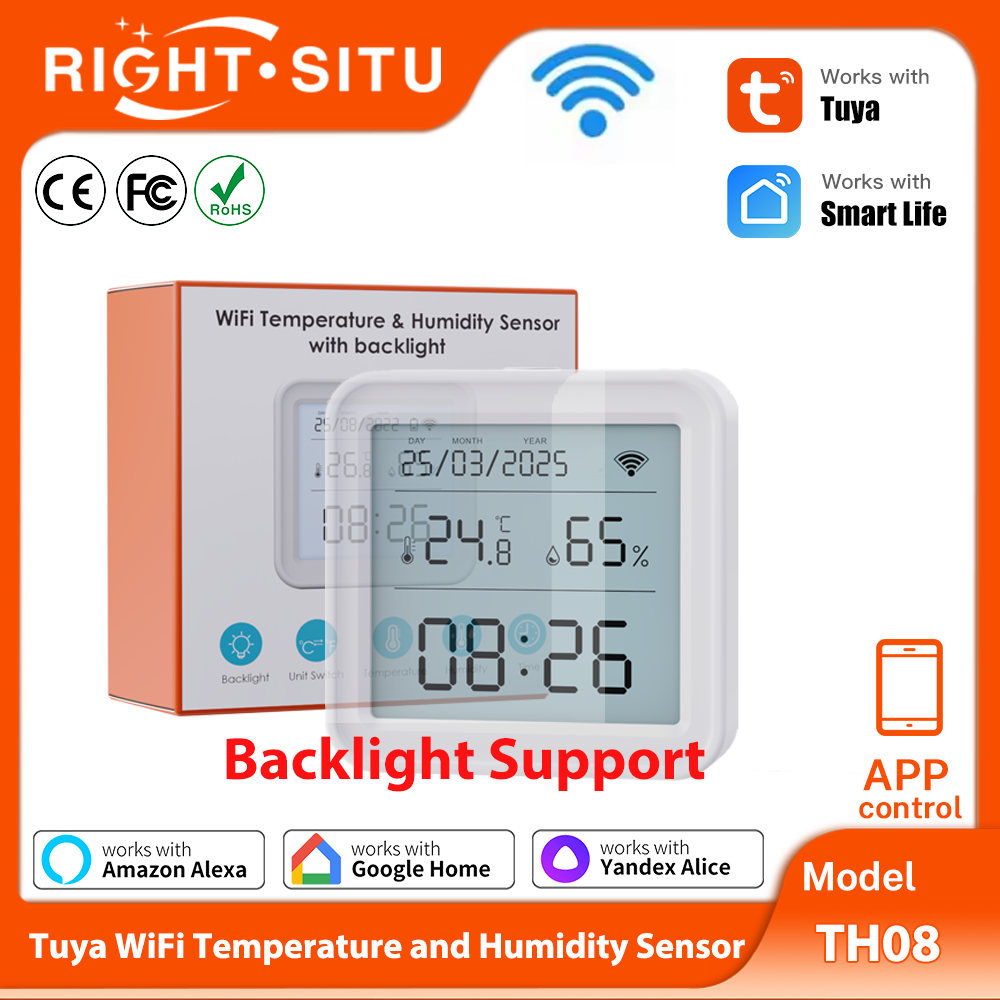 Smart Home Yandex - Tuya wifi thông minh nhiệt độ