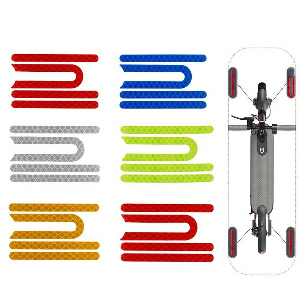 Smart Home Xiaomi Hub 2 - E-Scooter Various Reflective Stickers Wheel Cover