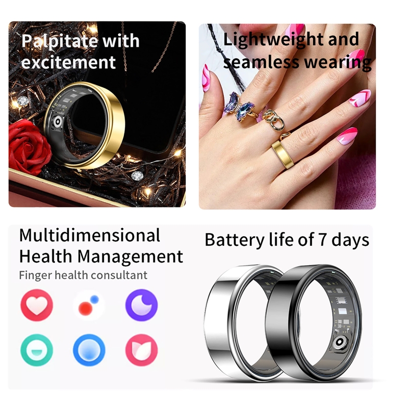Smart Home Trainer - Smart Ring Health Tracker Heart Rate