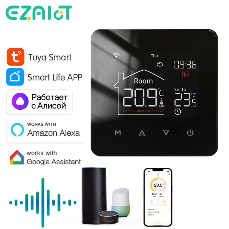 Wifi Thermostat - WiFi Tuya Smart Home Thermostat Heating
