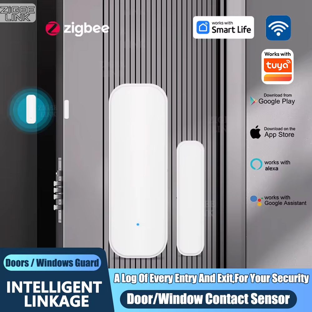 Door Window Sensor - ZigBee Door Window Sensor Wireless Magnetic