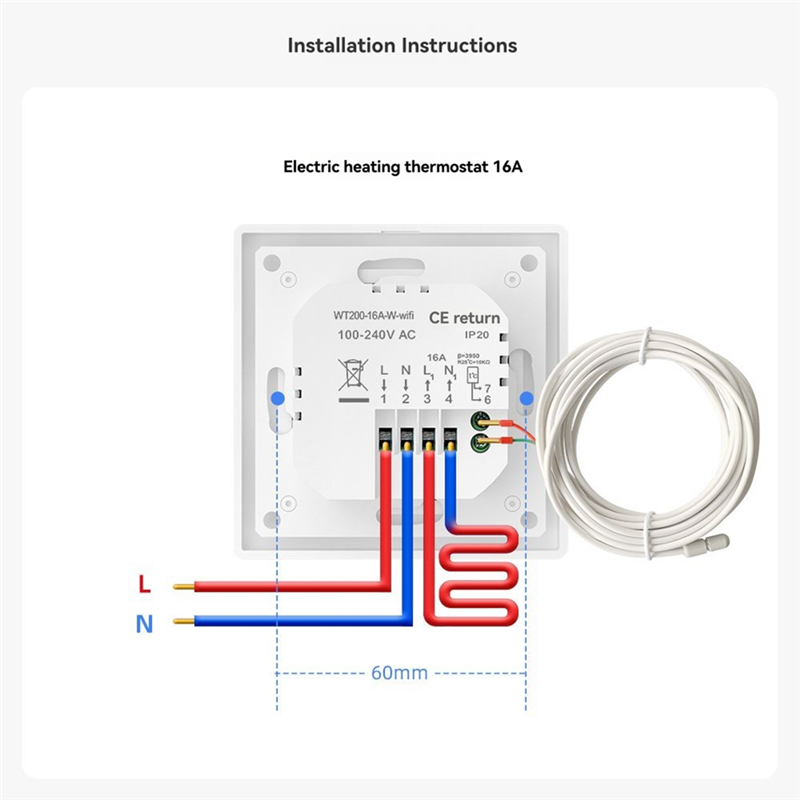 FAST-Tuya Wifi Smart Thermosta - đánh giá và giá Wifi Thermostat