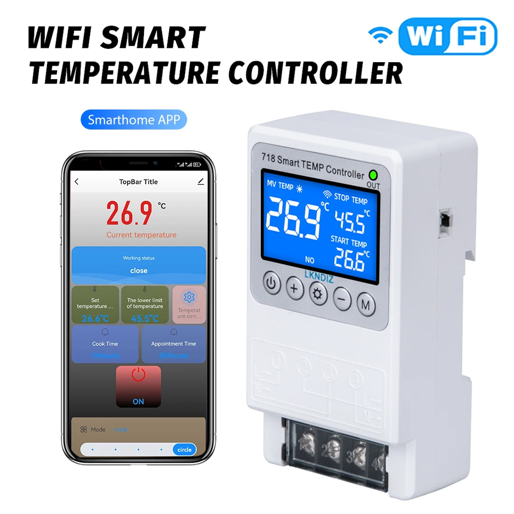 Temperature Smart WIFI  Contro - đánh giá và giá Wifi Thermostat