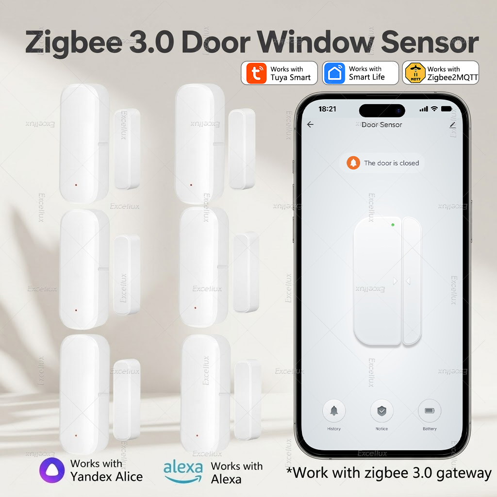 Tuya Zigbee 3.0 Door Sensor Wi - đánh giá và giá Smart Home Yandex