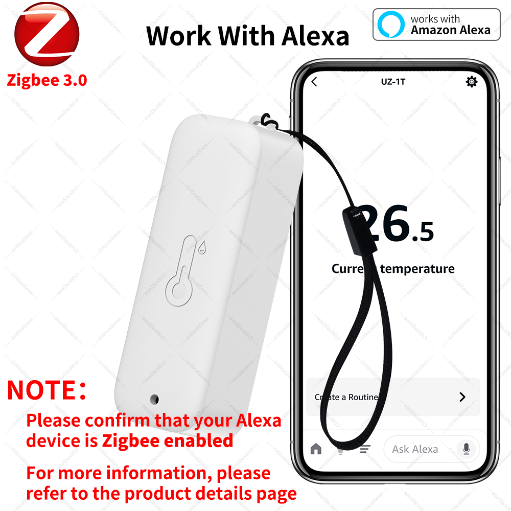 Zigbee 3.0 Temperature Humidit - đánh giá và giá Smart Home Yandex