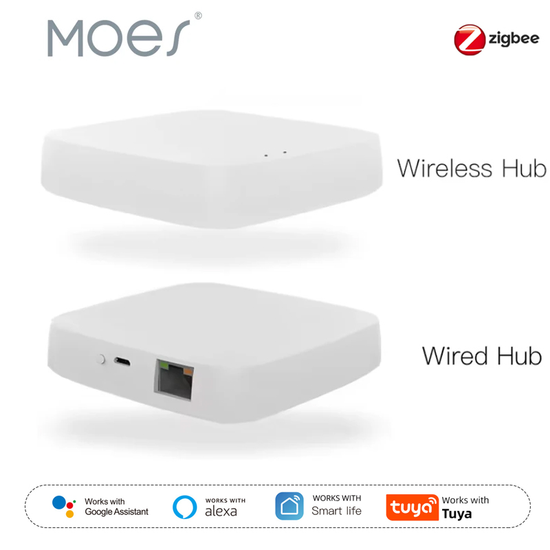 Moes Tuya ZigBee 3.0 Smart Gat - đánh giá và giá Smart Home Hub Ikea