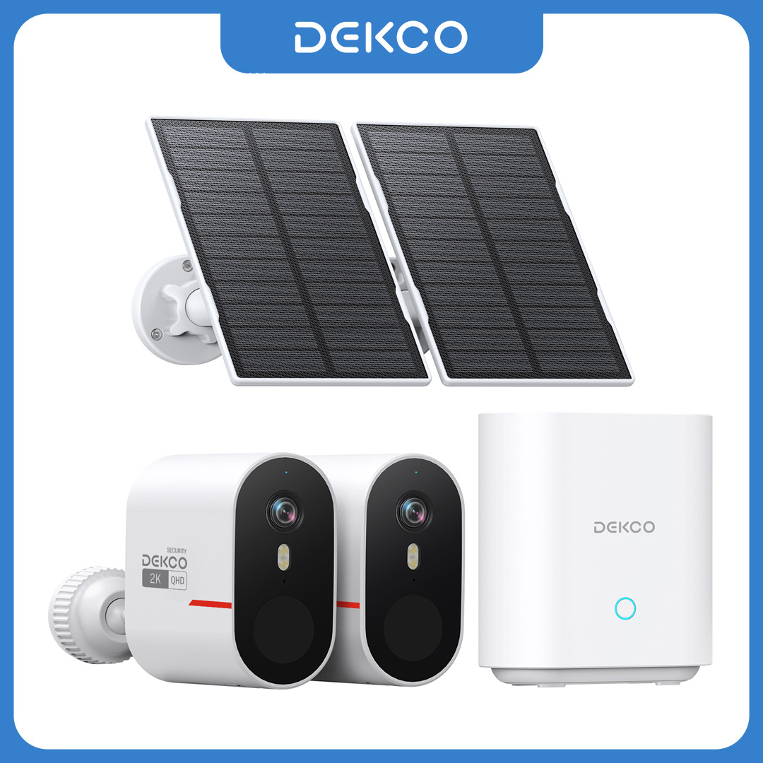 Dekco 3MP WiFi Solar Camera Sy - đánh giá và giá Home Automation Kit