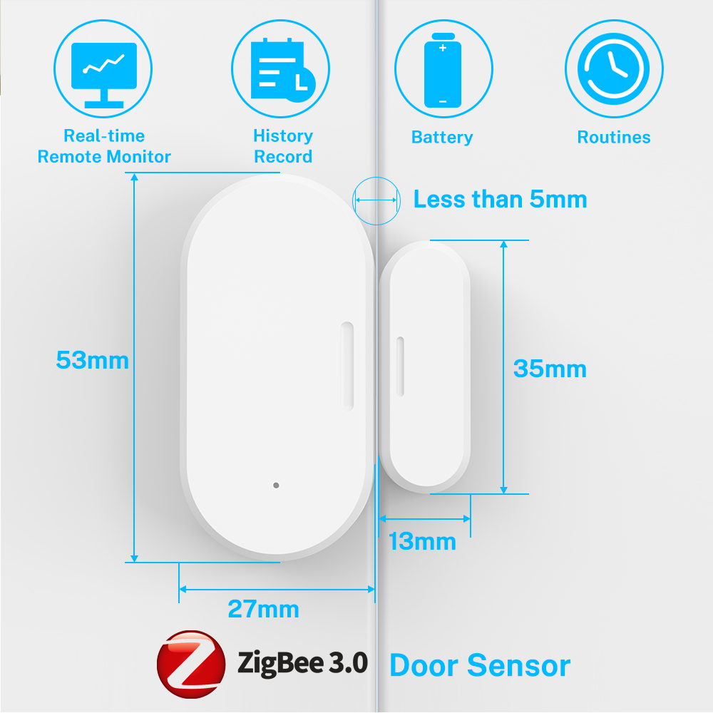 Zigbee Door Window Sensor UZ-5 - đánh giá và giá Smart Home Yandex