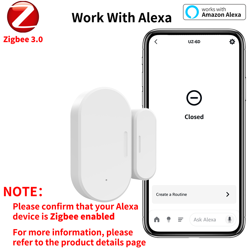 Zigbee Door Window Sensor UZ-5 - đánh giá và giá Smart Home Yandex