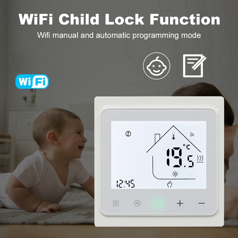 16A Tuya Smart WiFi Thermostat - đánh giá và giá Wifi Thermostat
