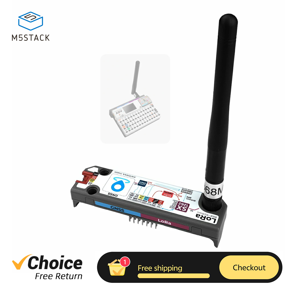 M5Stack Cap LoRa-1262 for Card - đánh giá và giá Smart Home Automation