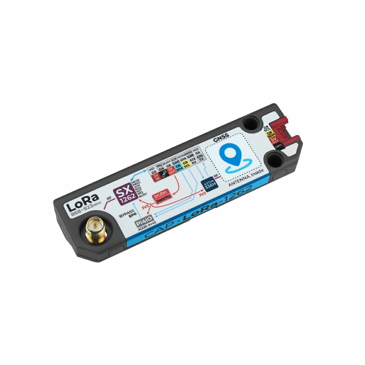 M5Stack Cap LoRa-1262 for Card - đánh giá và giá Smart Home Automation