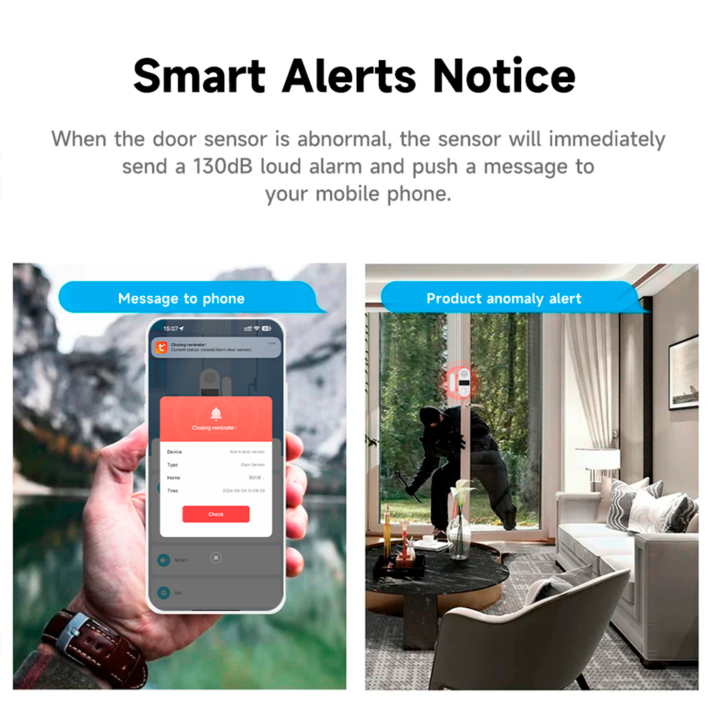 Tuya Zigbee Wireless Door Wind - đánh giá và giá Door Window Sensor