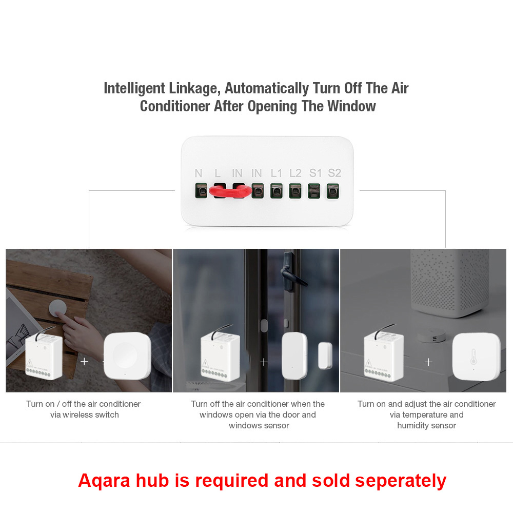 Original Aqara Smart Two-way C - đánh giá và giá Home Automation Kit