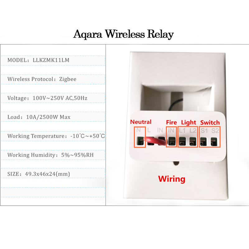 Original Aqara Smart Two-way C - đánh giá và giá Home Automation Kit