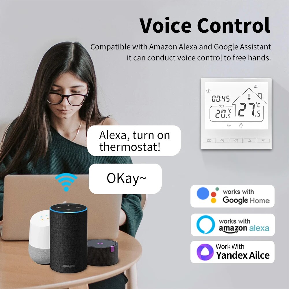 Tuya Smart WiFi Thermostat Wat - đánh giá và giá Smart Home Yandex