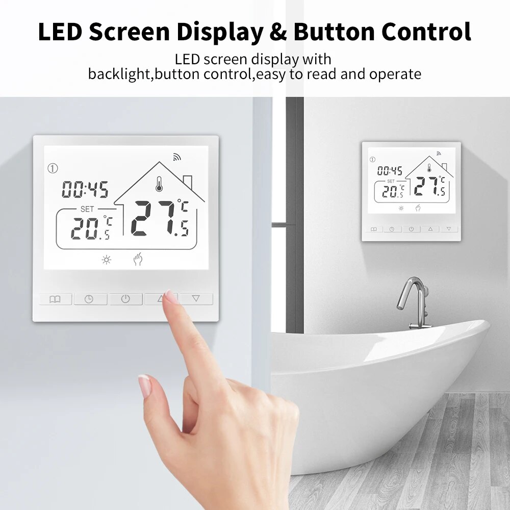 Tuya Smart WiFi Thermostat Wat - đánh giá và giá Smart Home Yandex