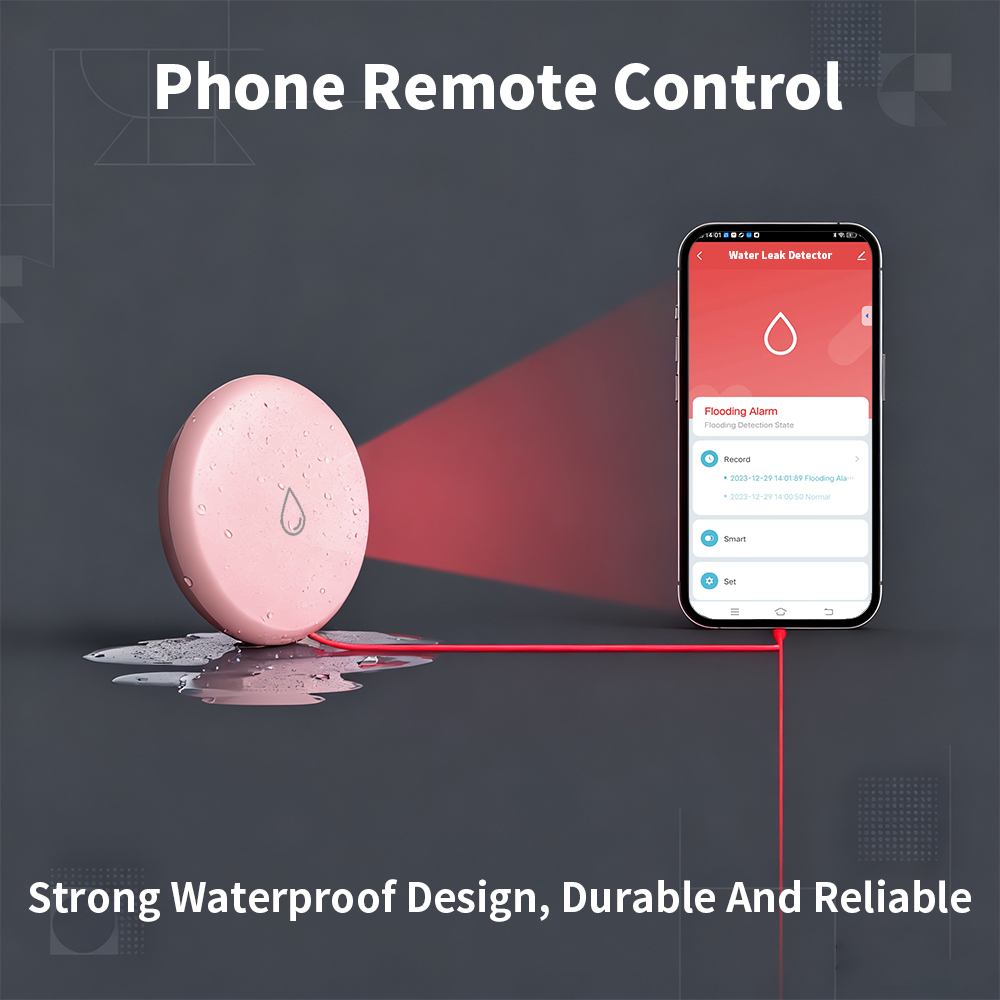 Zigbee Leakage Sensor LED Imme - đánh giá và giá Smart Home App