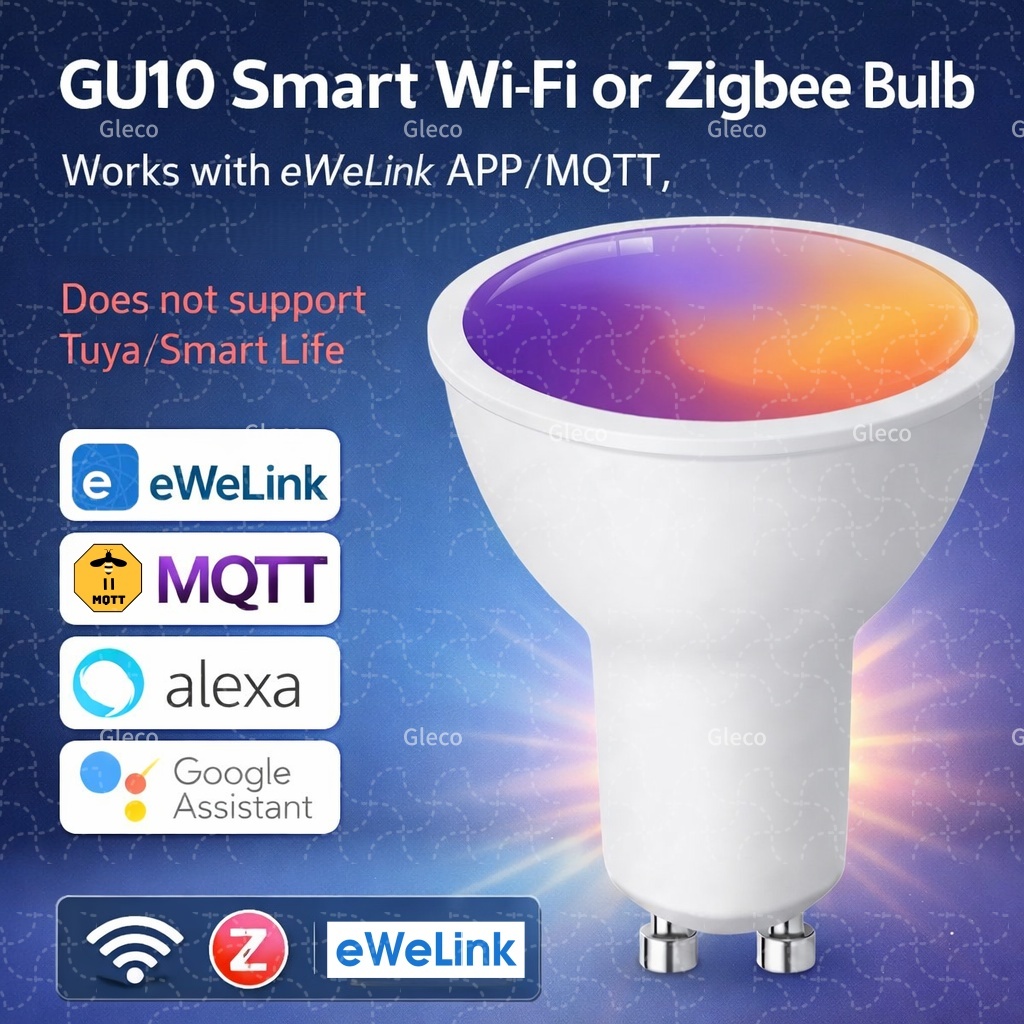 Ewelink GU10 Zigbee LED Bulbs  - đánh giá và giá Smart Home Yandex