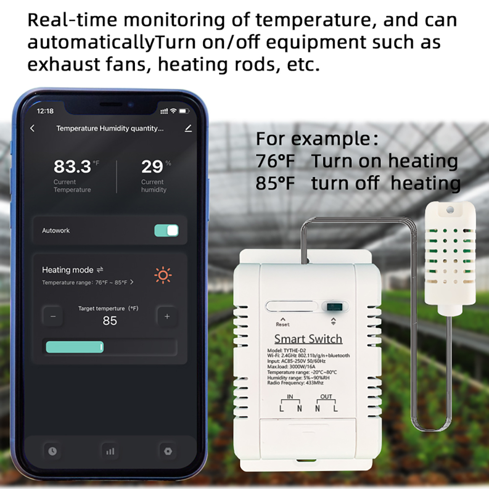 WiFi TH-16 Switch Tuya Wireles - đánh giá và giá Wifi Thermostat