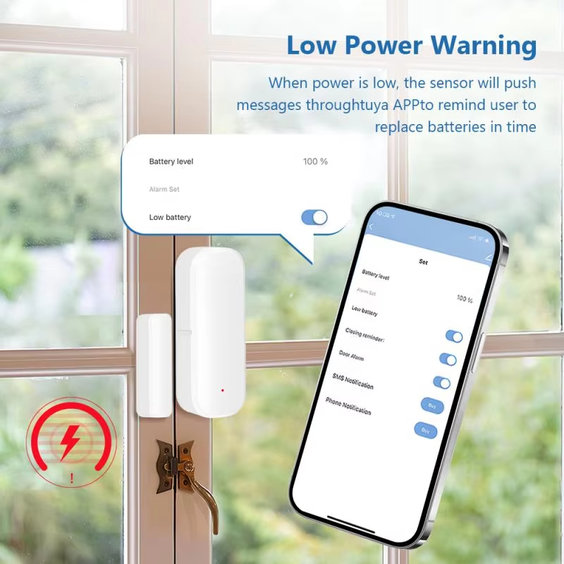 ZigBee Wireless Door Window Se - đánh giá và giá Door Window Sensor