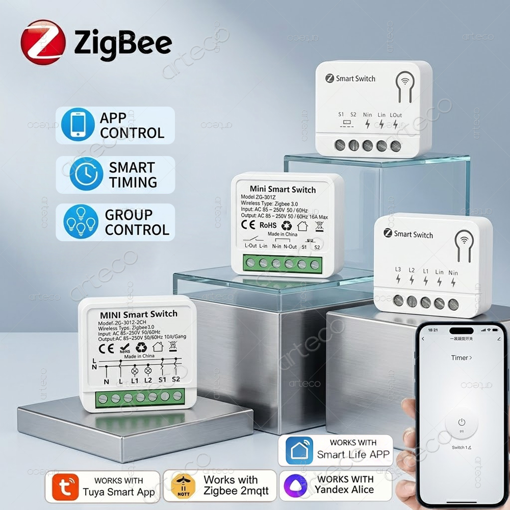 Tuya Zigbee Mini DIY Smart Swi - đánh giá và giá Smart Home Yandex