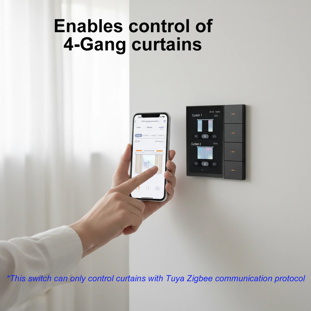 F3-pro Tuya Smart Panel ZigBee - đánh giá và giá Smart Home Automation