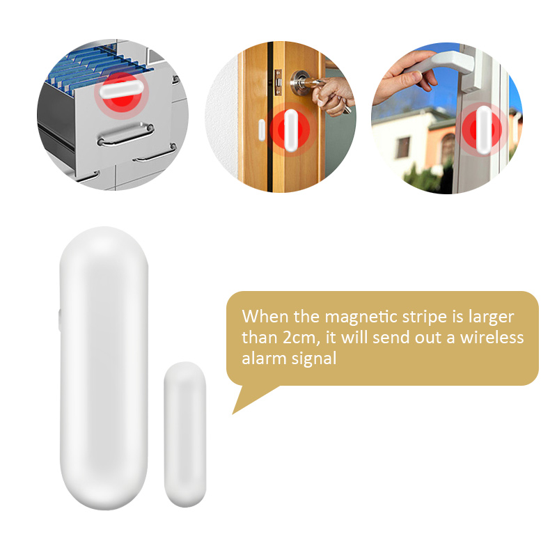 MD-211R Wireless 433/868MHz Al - đánh giá và giá Door Window Sensor