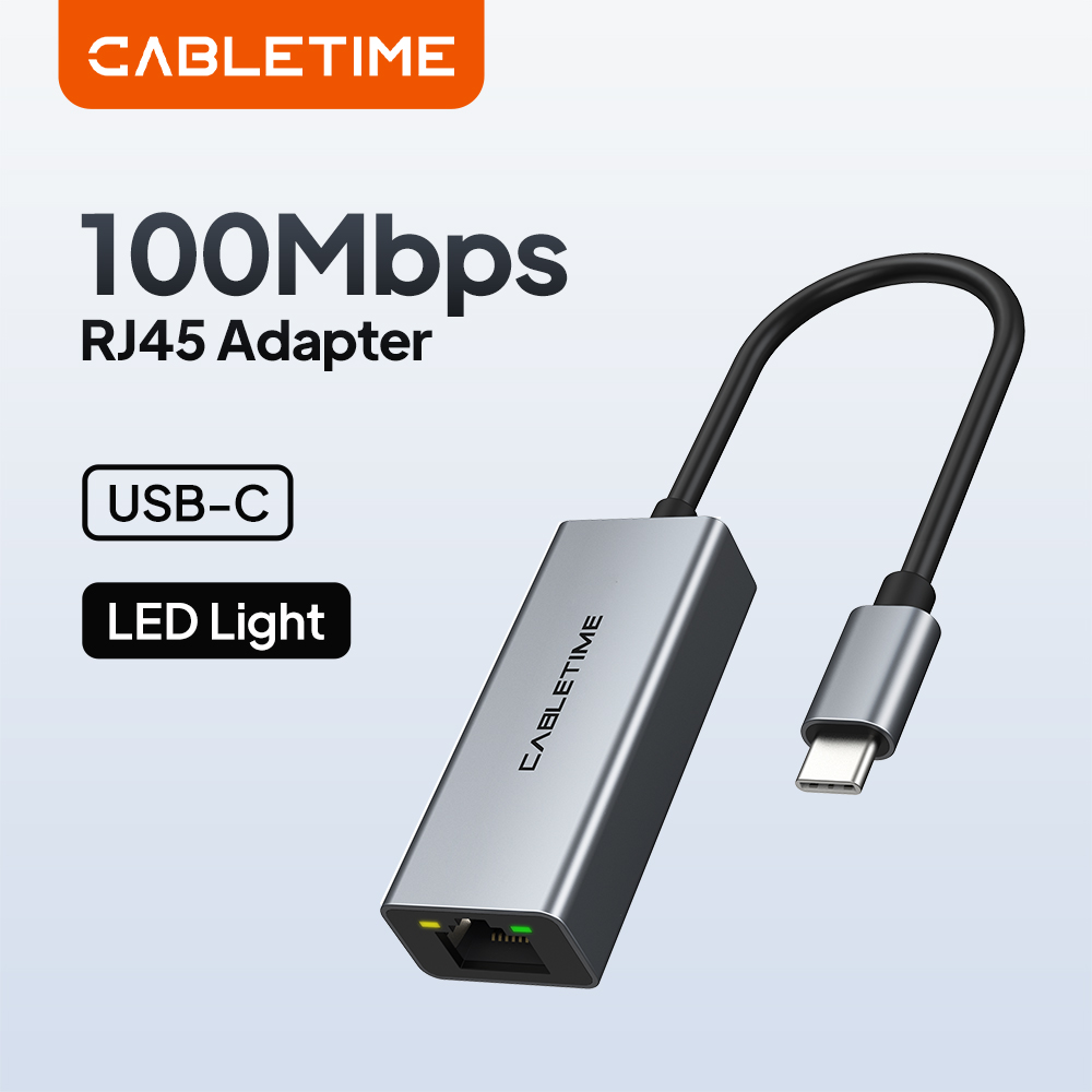 CABLETIME USB C Ethernet Adapt - đánh giá và giá Smart Home Xiaomi Hub 2