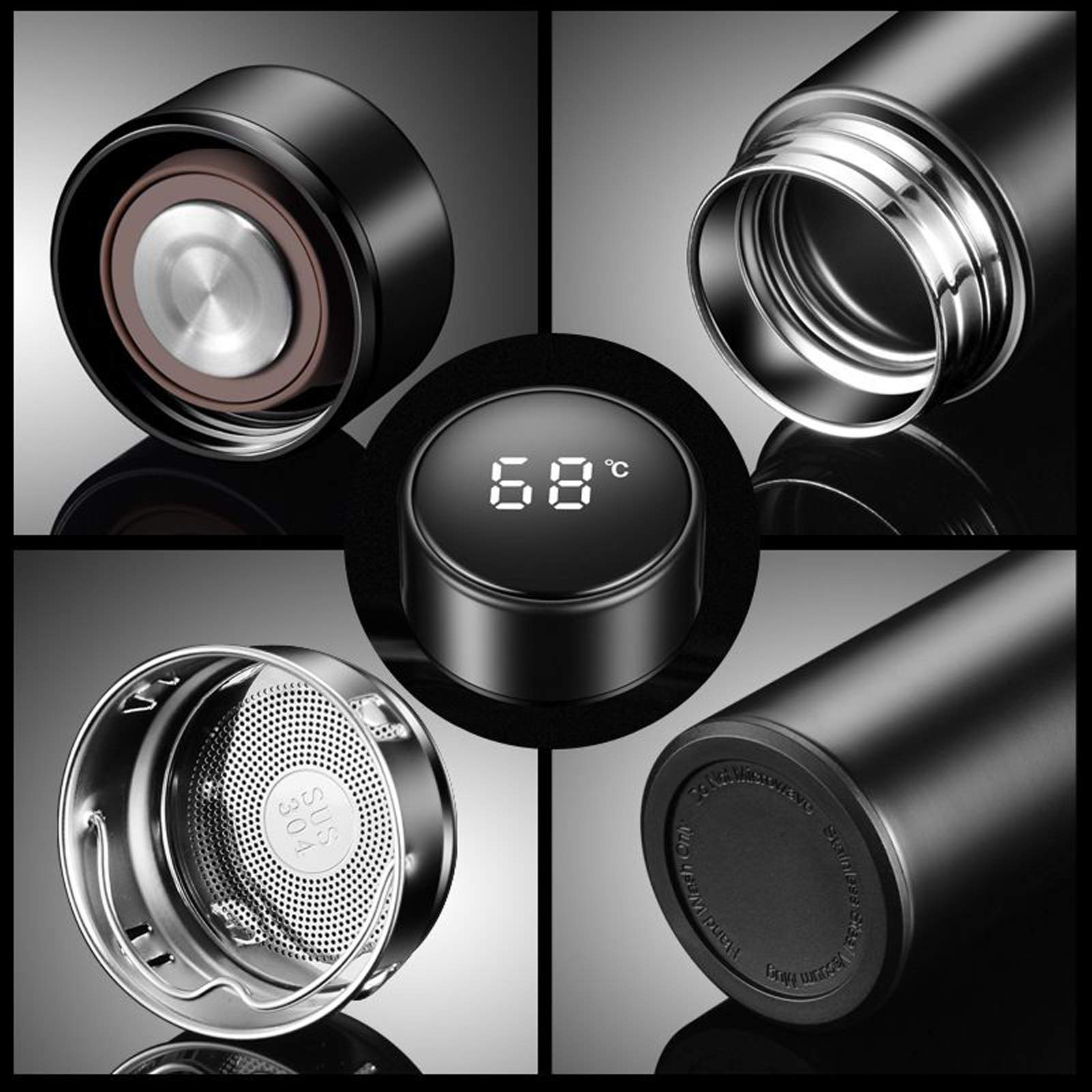 Custom Name Coffee/Tea thermos - đánh giá và giá Home Smart Kettle