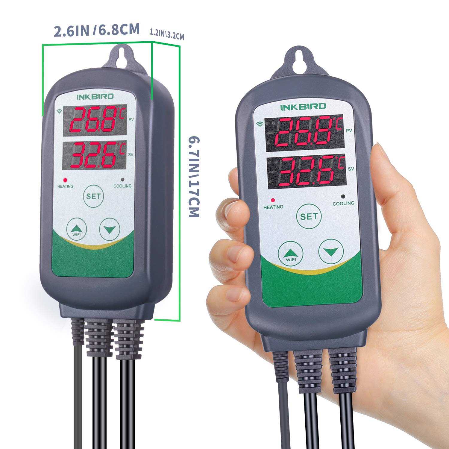 INKBIRD ITC-308-WiFi Digital T - đánh giá và giá Wifi Thermostat