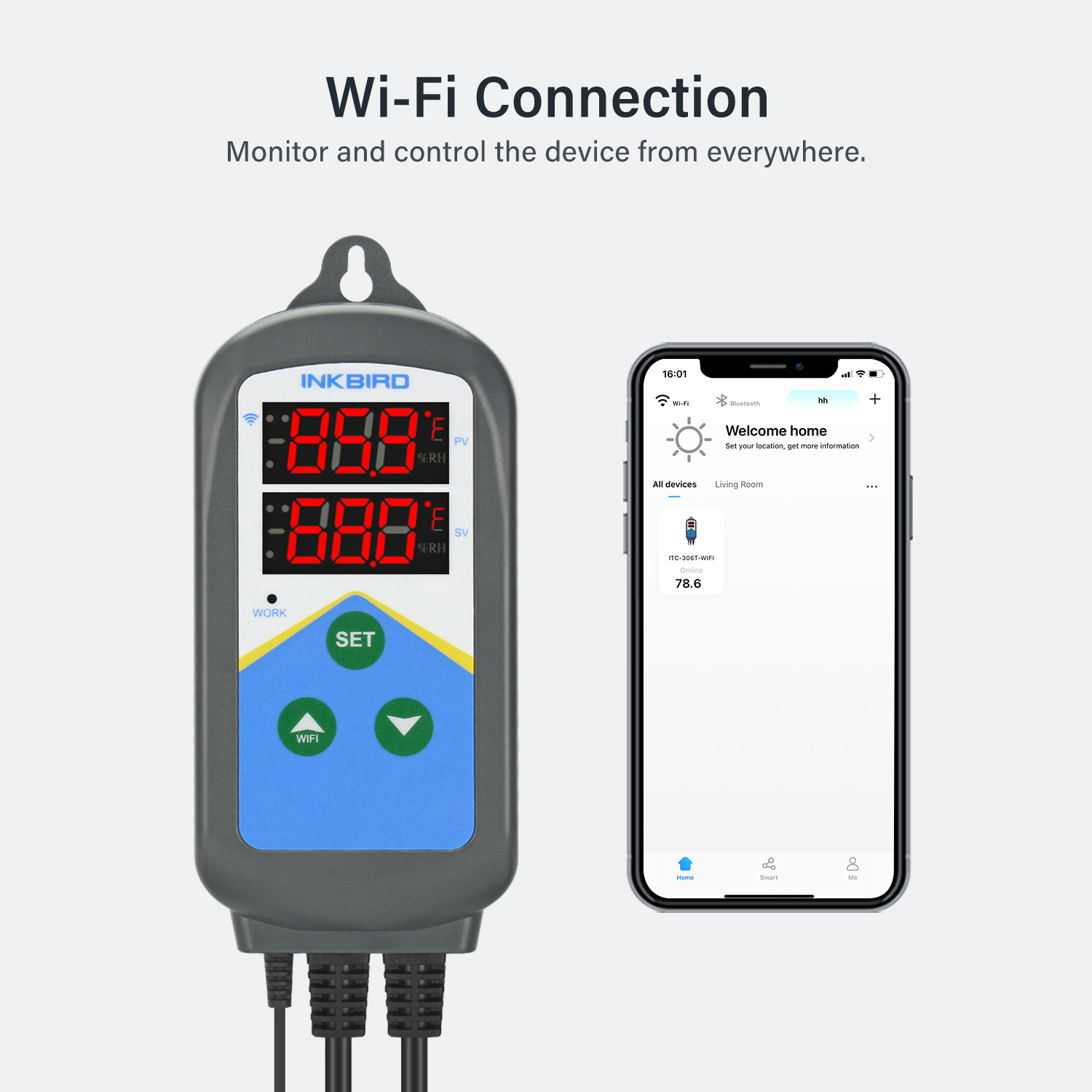INKBIRD WIFI Thermoregulator I - đánh giá và giá Wifi Thermostat