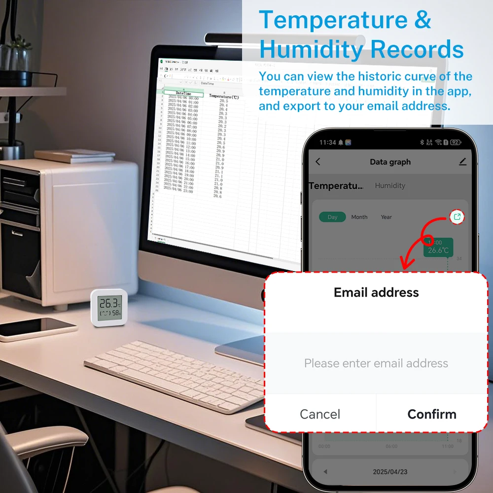 1~4PCS Zigbee 3.0 Temperature  - đánh giá và giá Smart Home Yandex