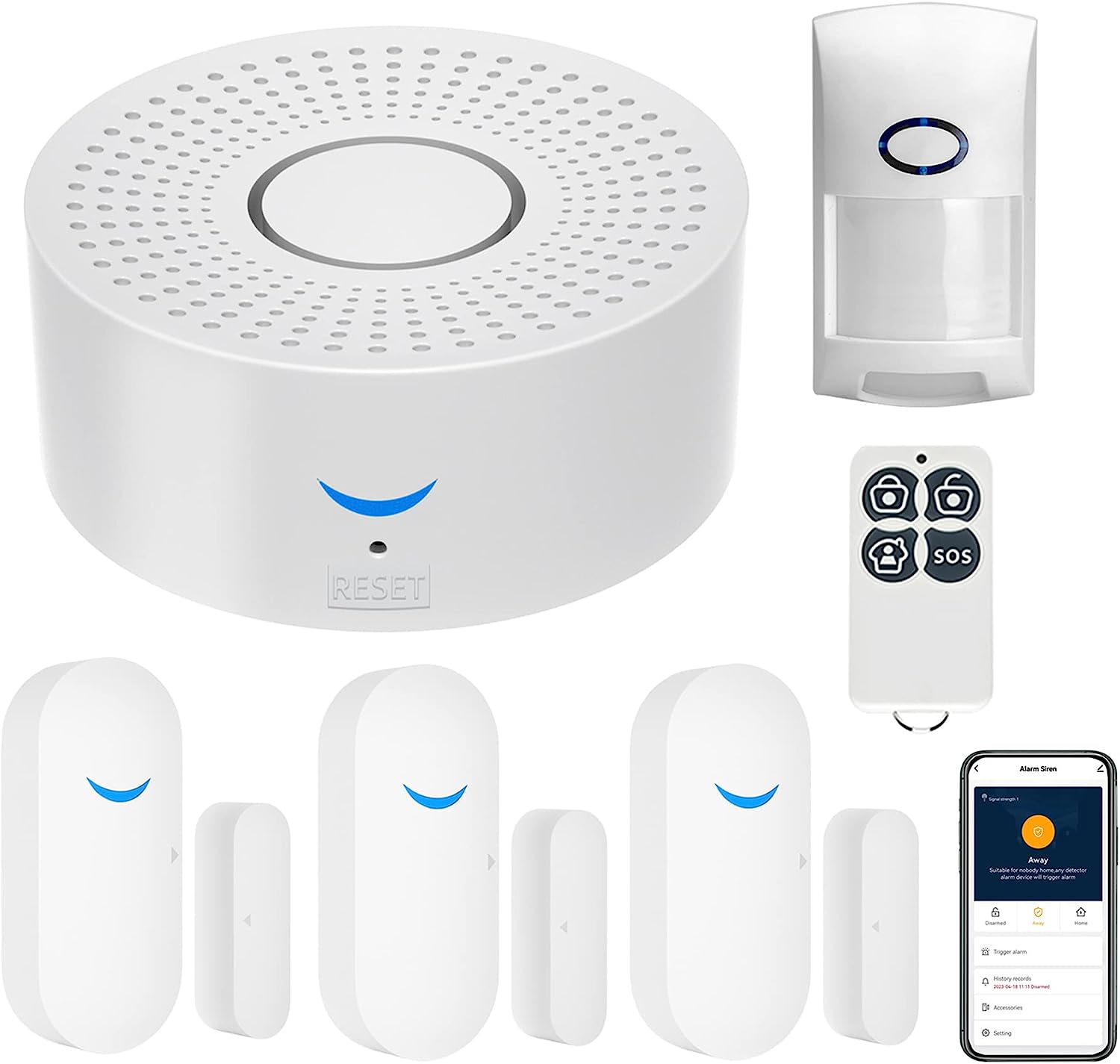 Tuya Wifi Smart Home Alarm Sys - đánh giá và giá Home Automation Kit