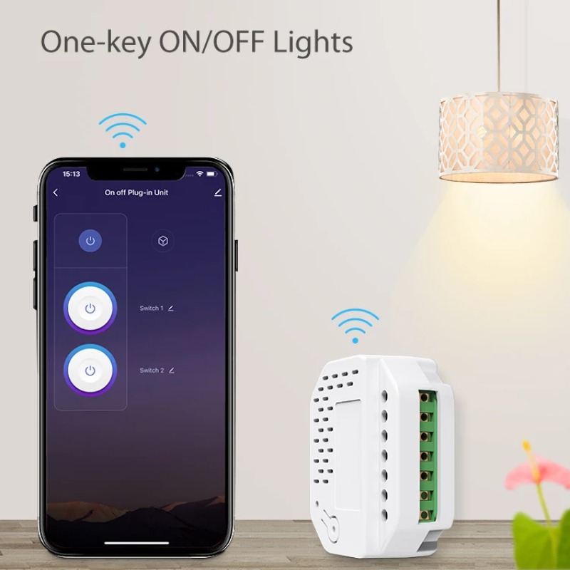 Matter Light Switch Module 2Ga - đánh giá và giá Smart Home Automation