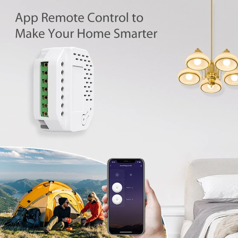 Matter Light Switch Module 2Ga - đánh giá và giá Smart Home Automation