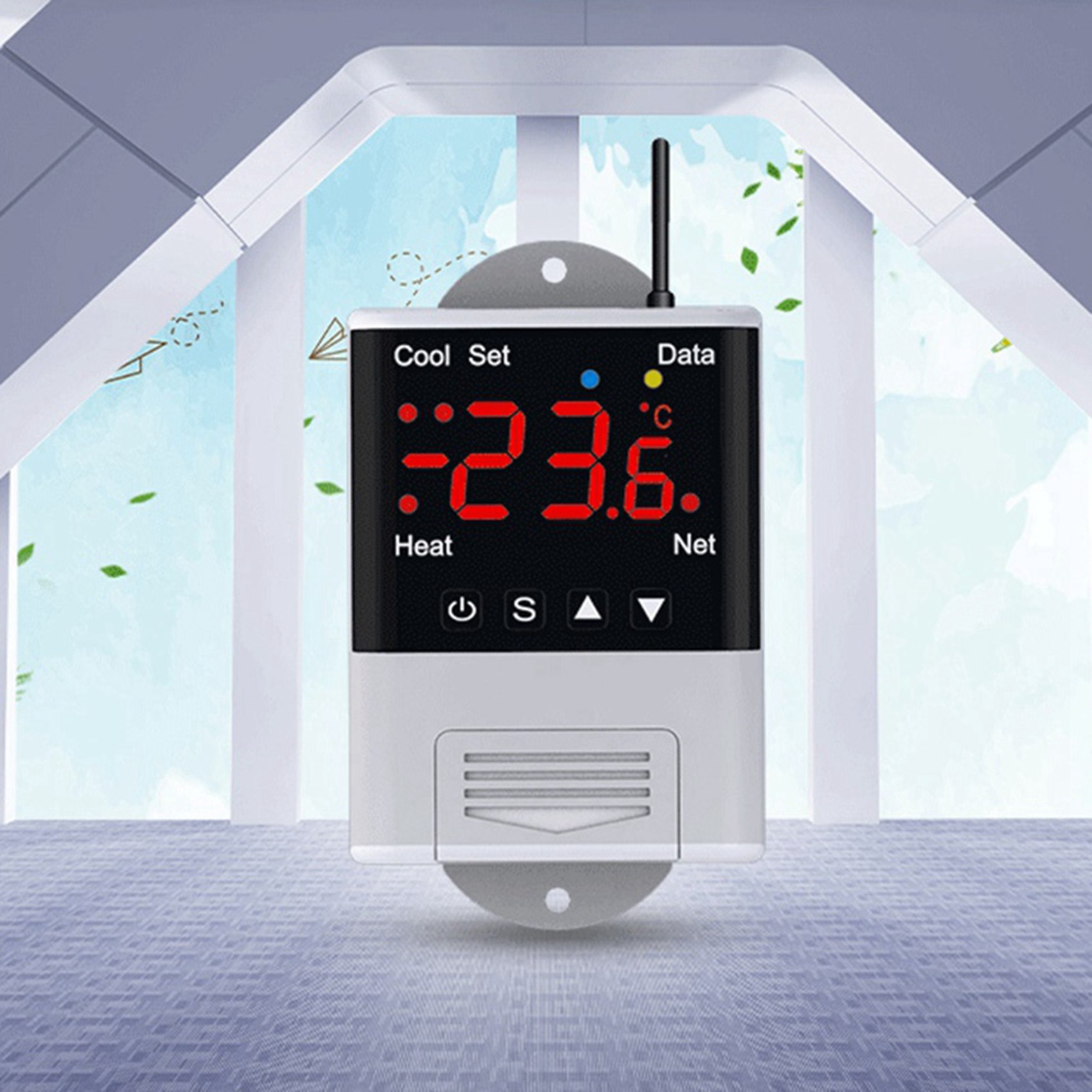 AFOURT-2X Wireless Wifi Temper - đánh giá và giá Wifi Thermostat