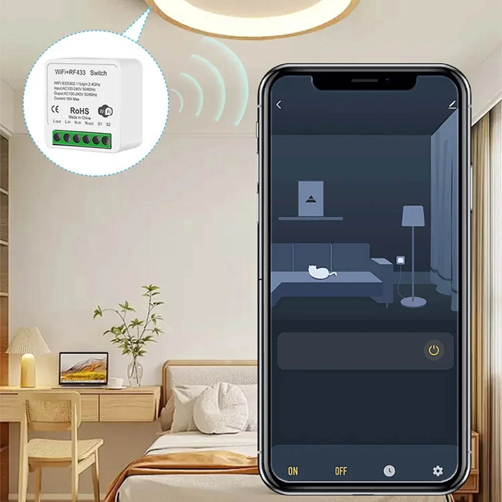 Voice Control Module WiFi RF43 - đánh giá và giá Smart Home Automation