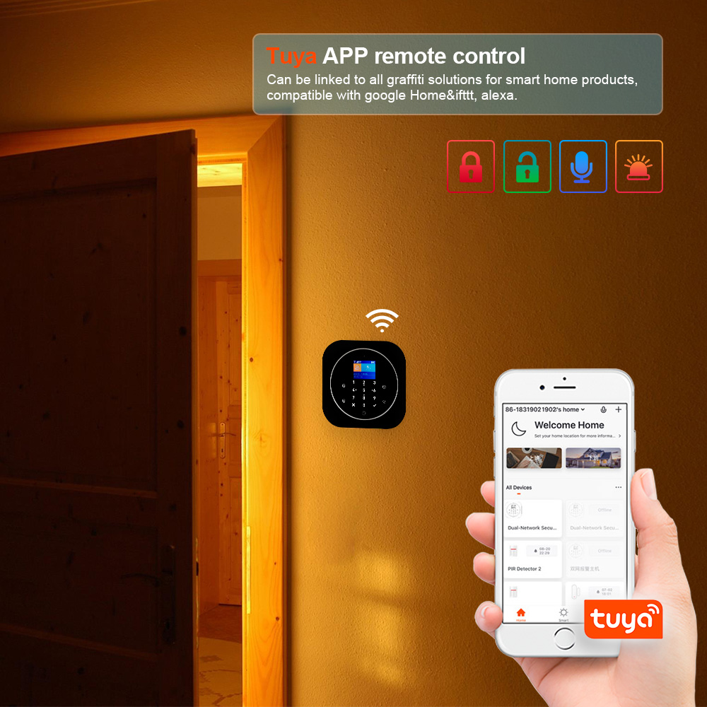 KERUI G12 Wireless Tuya Home A - đánh giá và giá Home Automation Kit