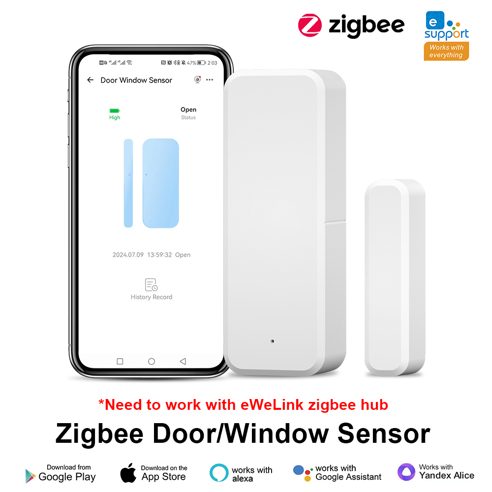 ZigBee Door Window Sensor eWeL - đánh giá và giá Smart Home Yandex