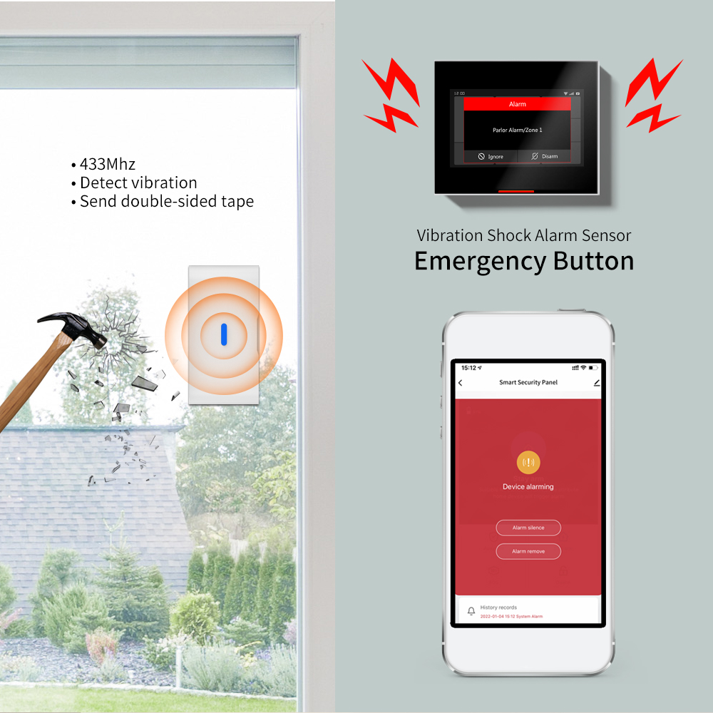 Ostaniot 433MHz EV1527 Không D - đánh giá và giá Door Window Sensor