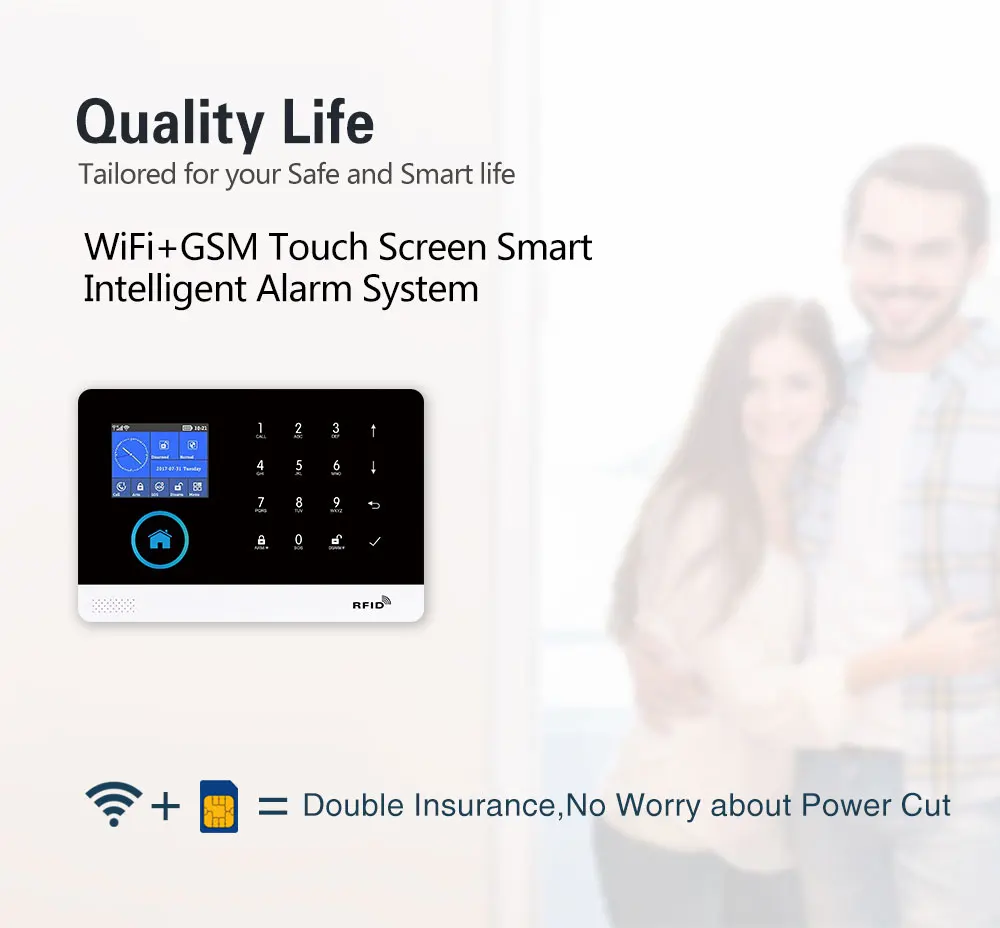 PGST Intelligent Alarm Device, - đánh giá và giá Home Automation Kit