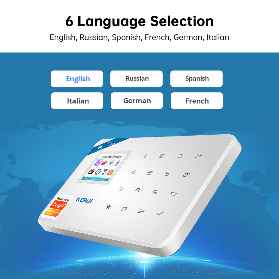 KERUI W181 Alarm System Secutr - đánh giá và giá Home Automation Kit