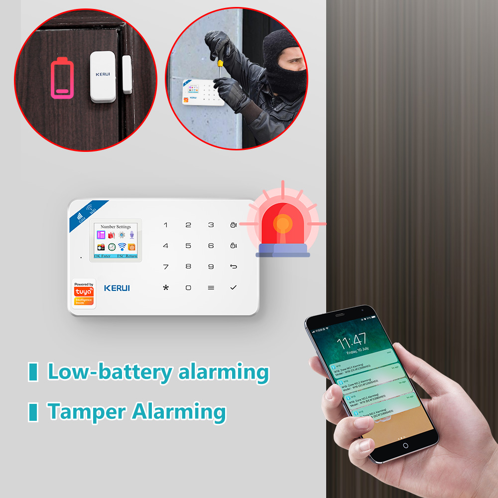 KERUI W181 Alarm System Secutr - đánh giá và giá Home Automation Kit