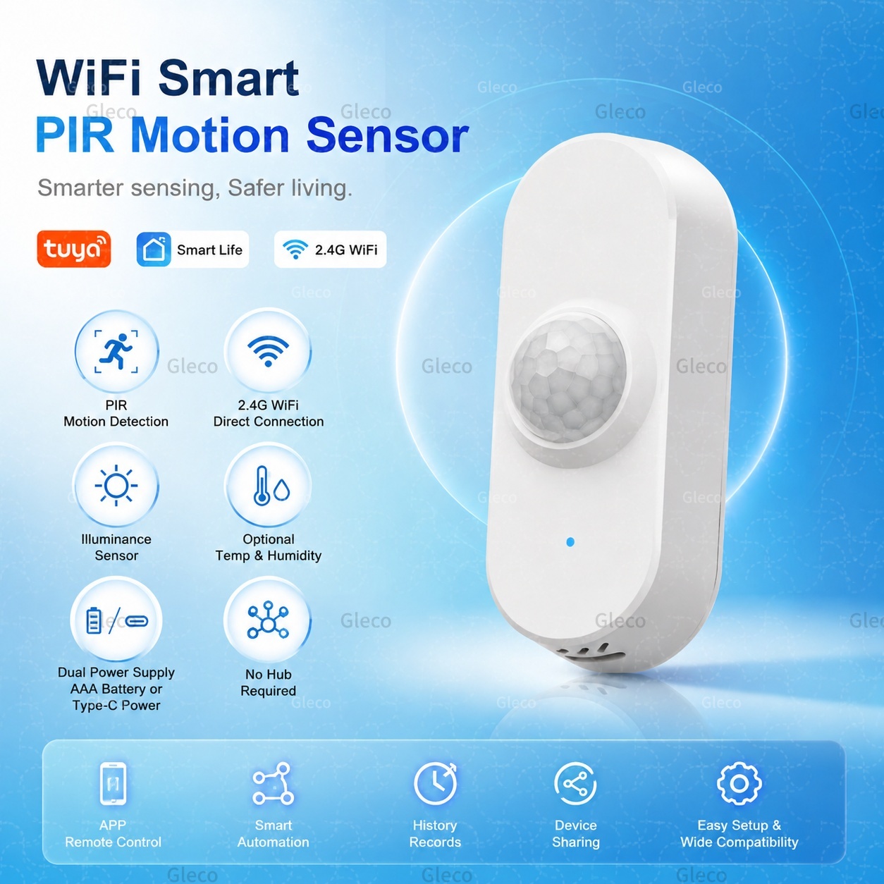 Tuya WiFi PIR Motion Sensor Sm - đánh giá và giá Wifi Thermostat