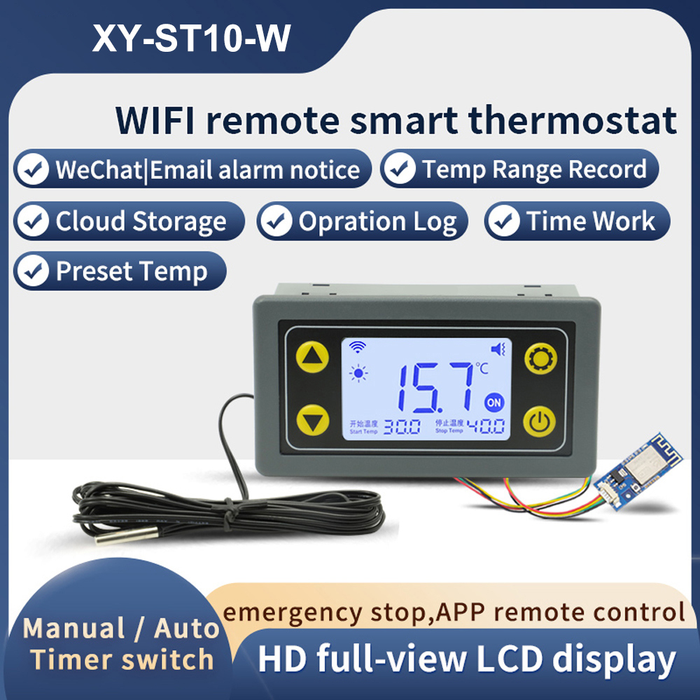 ST10-W/SA10-W/SA30-W/ST30-W DC - đánh giá và giá Wifi Thermostat