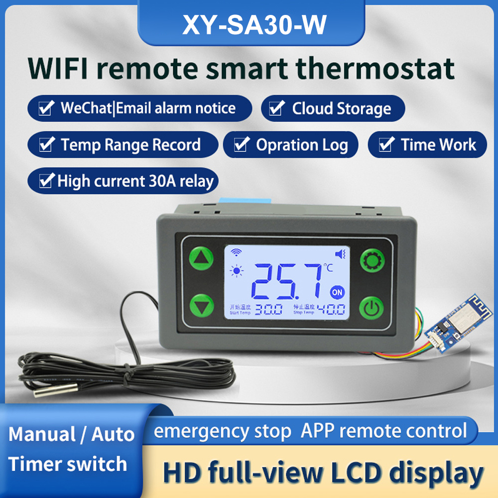 ST10-W/SA10-W/SA30-W/ST30-W DC - đánh giá và giá Wifi Thermostat